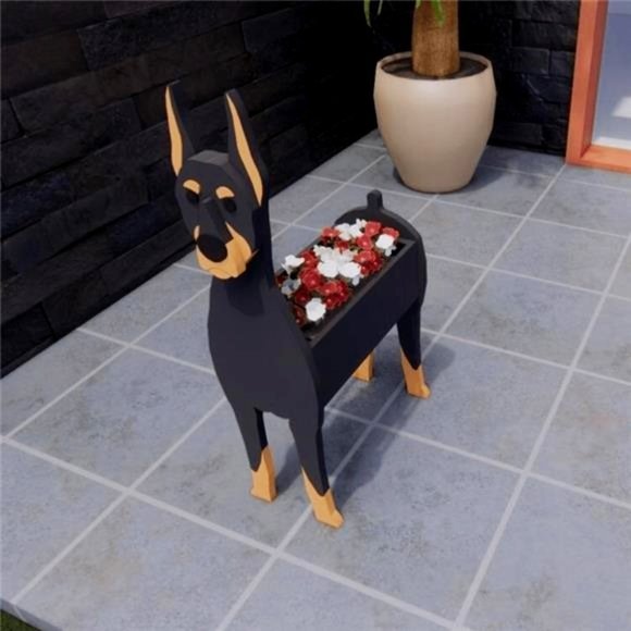 Other - Doberman Planter